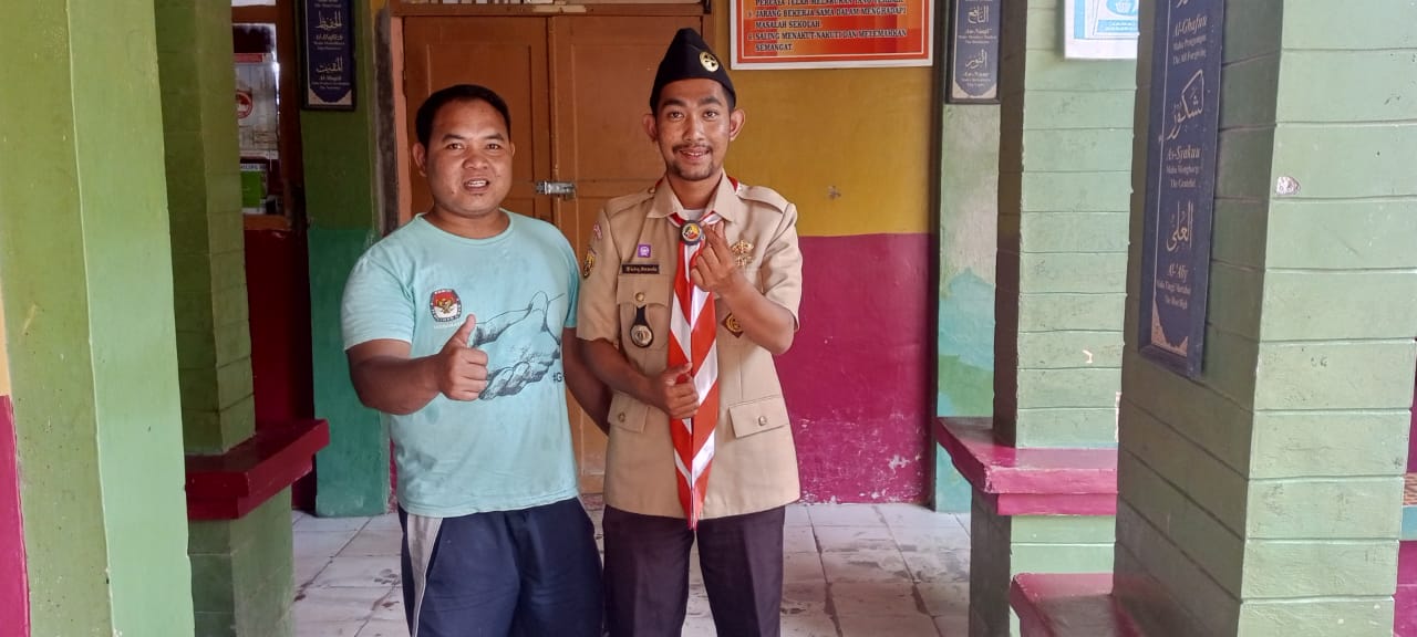 Pelantikan Calon Penggalang Ramu SD Puntang 2 Kecamatan Losararang   