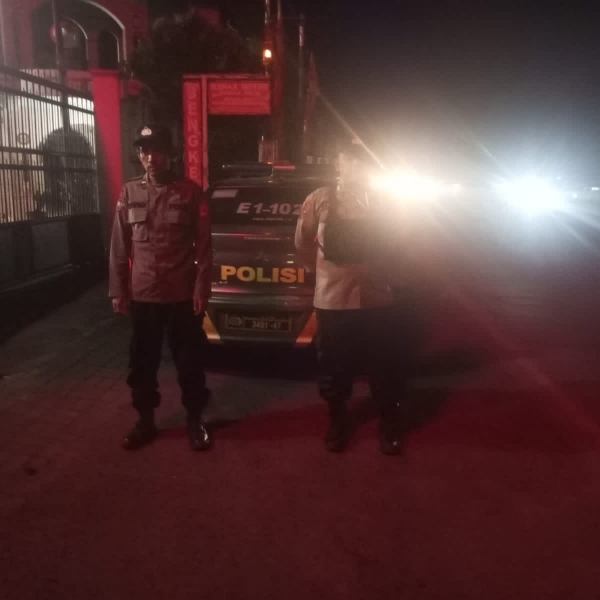 Polsek Kandanghaur Rutin Gelar Patroli Malam Cegah Aksi Kriminalitas