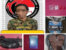 Pria Warga Subang Ditangkap Polisi, Punya 1,3 Gram Sabu