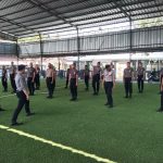 Bintara Remaja Polres Indramayu Bersemangat Tingkatkan Kesiapan dengan Latihan Bela Diri Polri