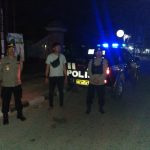 Pemantapan Harkamtibmas Polsek Krangkeng melalui Patroli Strong Point pada Jam-Jam Rawan