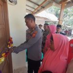 Penyerahan Simbolis Rumah Layak Huni Program Bedah Rutilahu Polres Indramayu di Kecamatan Tukdana
