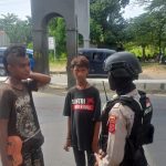 Patroli TRC Polres Indramayu Himbau Gepeng Untuk Tidak Mengamen di Jalanan
